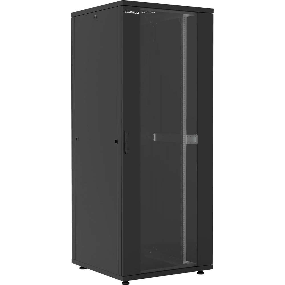 Gigamedia Vloerkast 19? inirack 42u 800x800 zwart