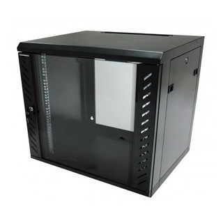 Gigamedia Wandkast 19" 9he 600x500 zwart