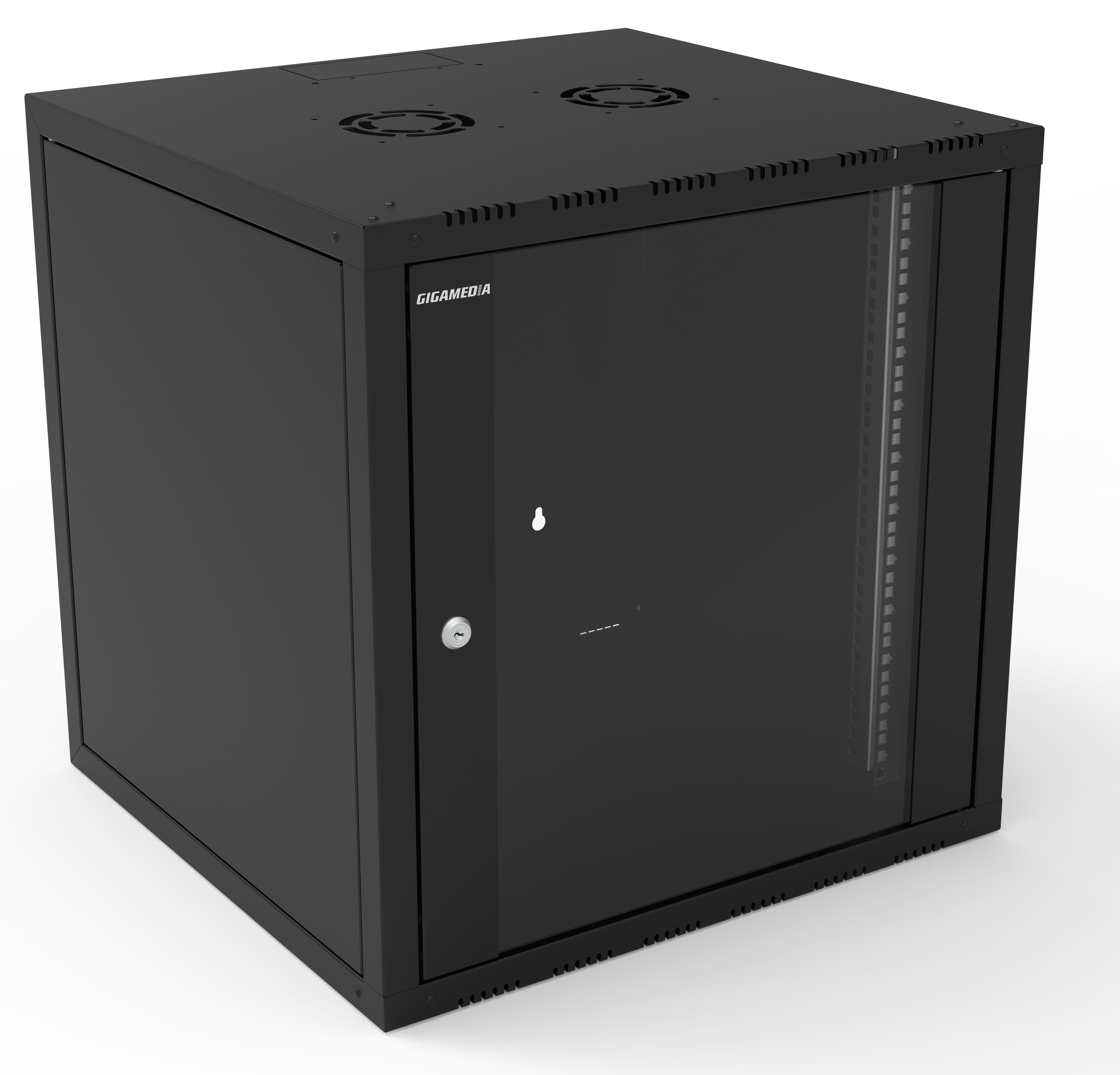 Gigamedia Wandkast inibox 12u diepte 560MM zwart