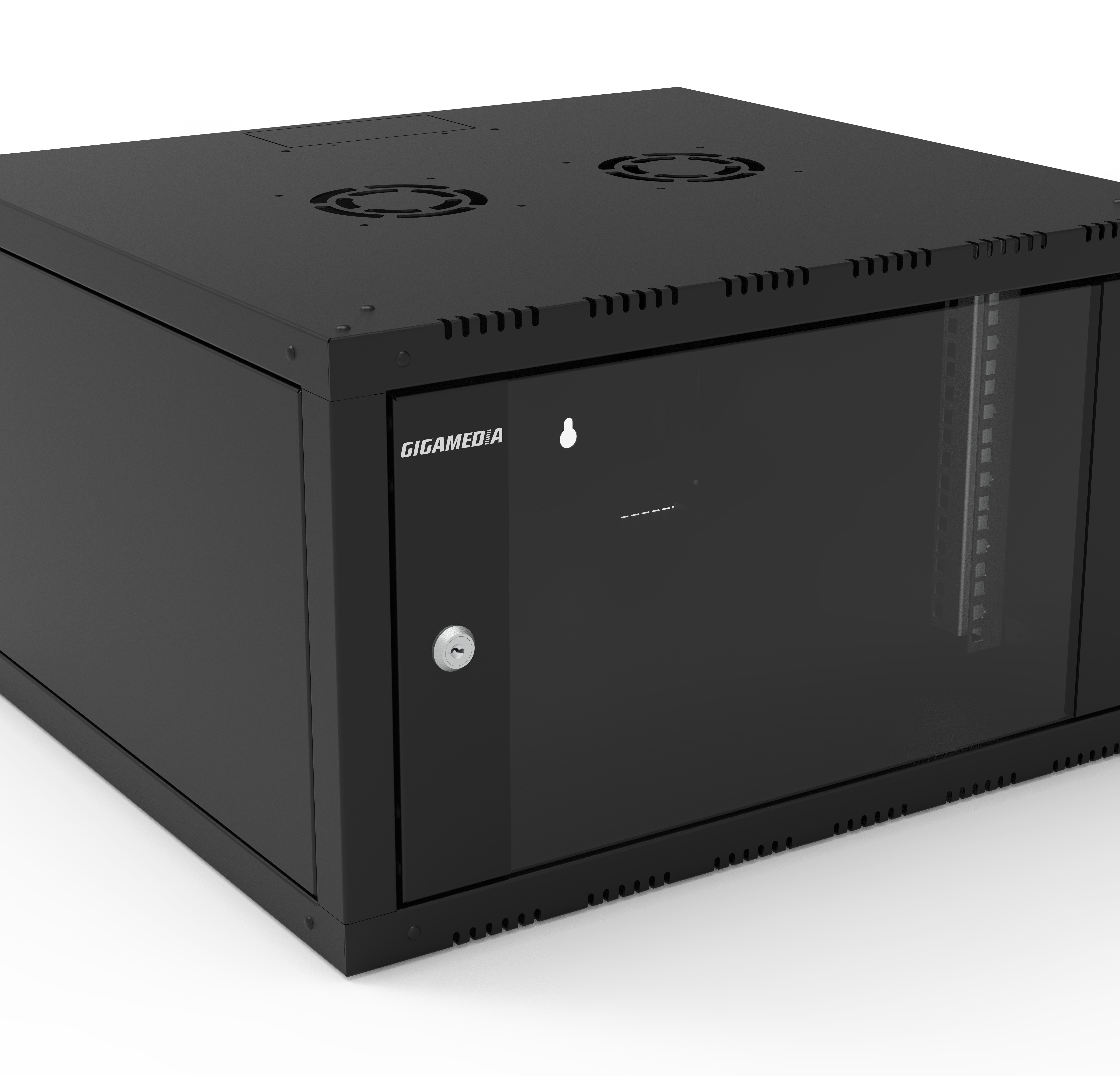 Gigamedia Wandkast inibox 6u diepte 560MM zwart
