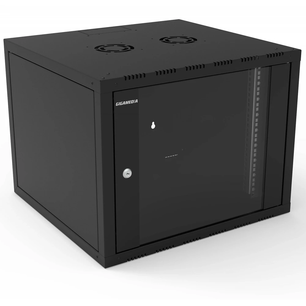 Gigamedia Wandkast inibox 9u diepte 560MM zwart
