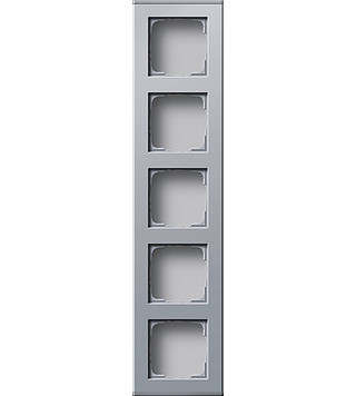 Gira PROFIEL 5VOUDIG   ALU P55