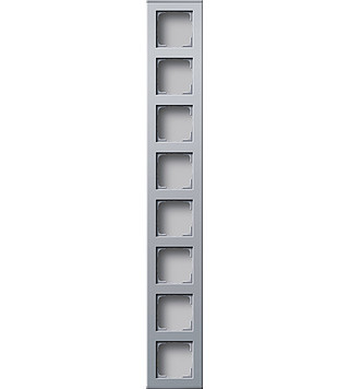 Gira PROFIEL 8VOUDIG   ALU P55