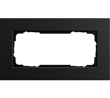 Gira AFDKRM 2V ZM ALU/ZW ESPR