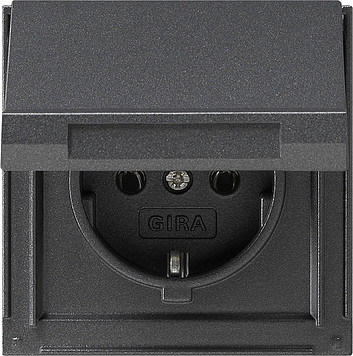 Gira Gira TX_44 WCD/Ra KD TX_44 (SW ib) antraciet Gira Gira TX_44 WCD/Ra KD TX_44 (SW ib) antraciet