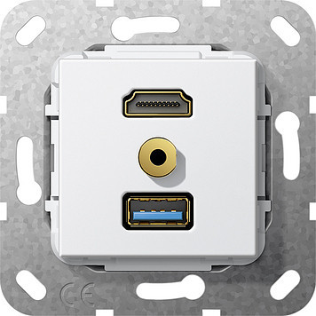 Gira AANSL HDMI/USB/J ZWG COMM