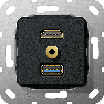 Gira AANSL HDMI/USB/J ZMT COMM