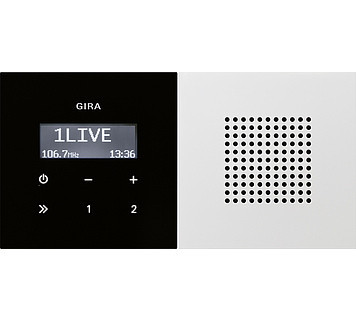Gira RADIO RDS        ZWG F100