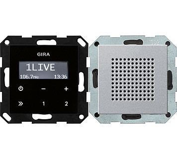 Gira RADIO RDS          ALU 55
