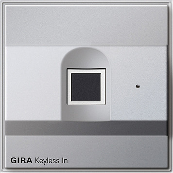 Gira KEYLSS FINGRPRNT TX44 ALU