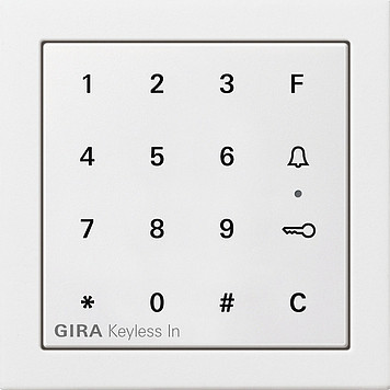 Gira CODETAST KEYLESS ZWG F100