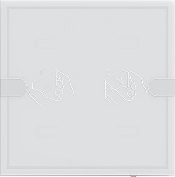Gira KNX TASTSENS 1V TS4 WIT