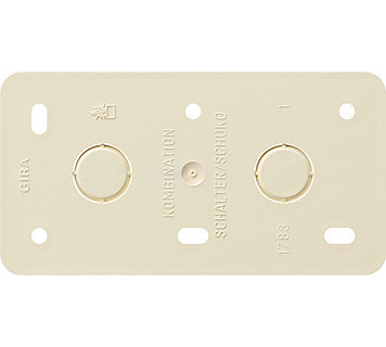 Gira MONTAGEPL COMB 2V MB  OPB