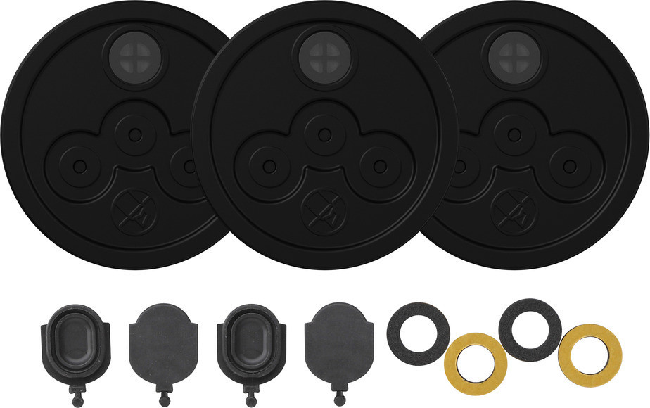 Gira Non-Design Afdichtset Beh. system 106 zwart
