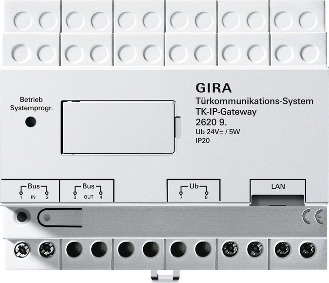 Gira Non-Design DCS-Ip-gateway 5 licenties deurcommunicatie Gira Non-Design DCS-Ip-gateway 5 licenties deurcommunicatie