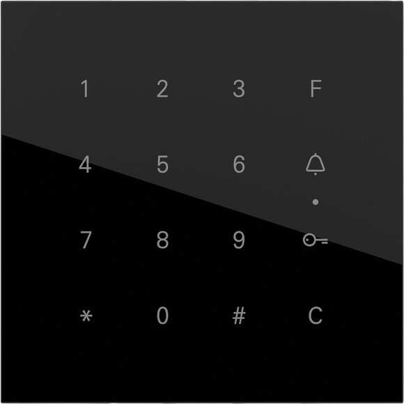 Gira Non-Design Keyless in codeklaviermod. system 106 GL.zwart