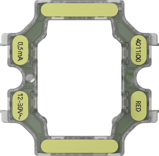 Gira Non-Design Led-Verl.el. 12 - 30 V~/V4 0,5 ma accessoires rood