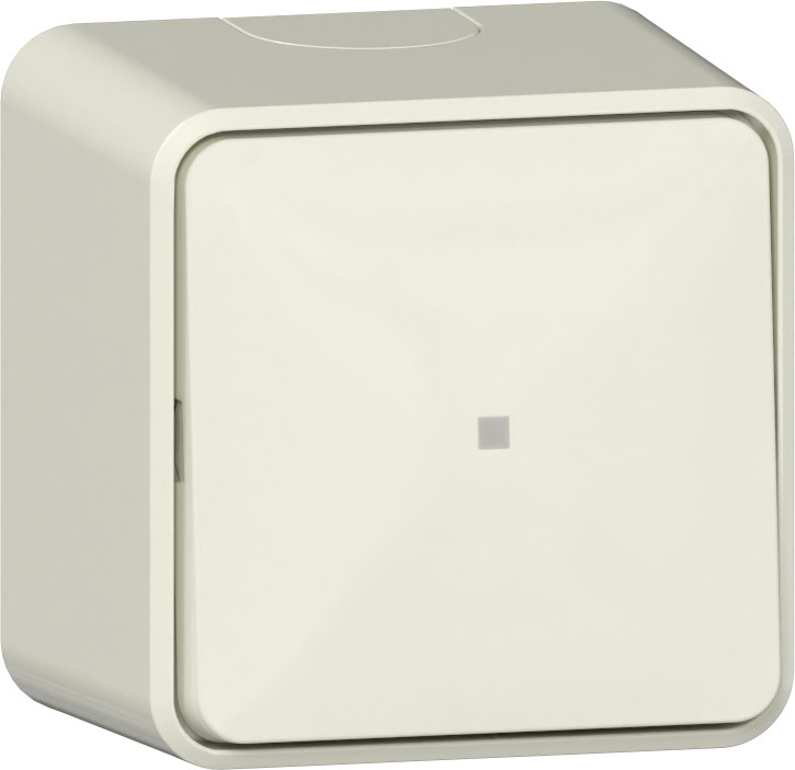 Gira Opbouw Wipdrukc. wisseldrukc. CTRL.V. + montpl. opbouw CR.wit