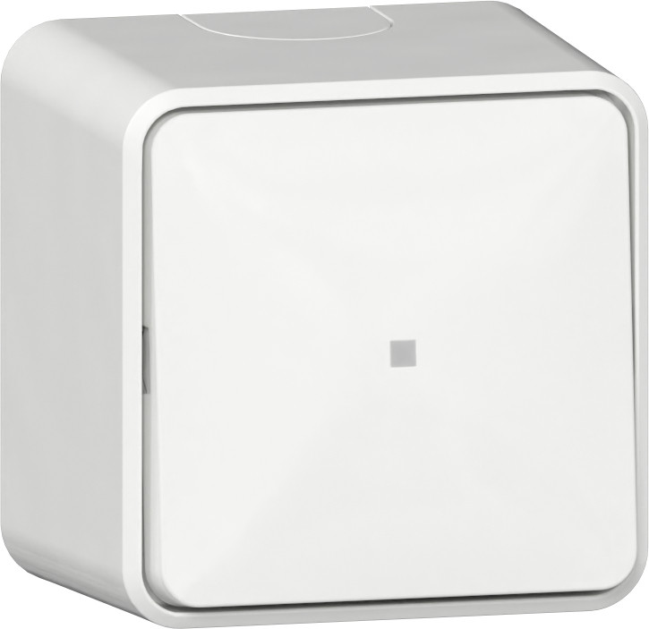 Gira Opbouw Wipdrukc. wisseldrukc. CTRL.V. + montpl. opbouw Z.wit