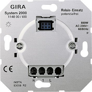 Gira S2000 Relais-B.el. pot.vrij system 2000