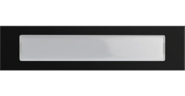Gira System 106 Belknop TK glas system 106 zwart m(gel.)