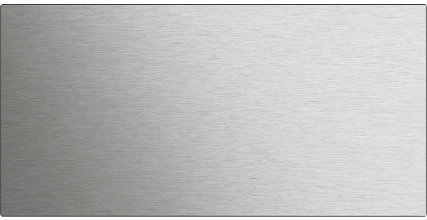 Gira System 106 Belknopafd. 2-V beschr. belknopmod. system 106 edelstaal