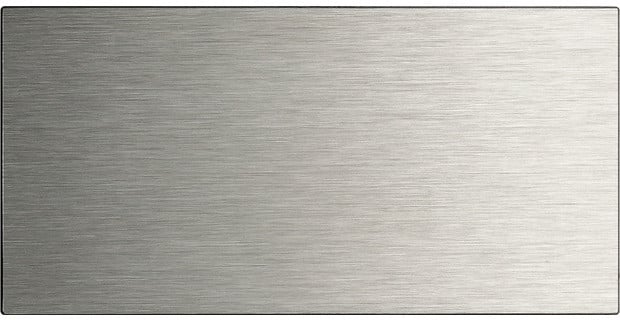 Gira System 106 Belknopafd. 2-V beschr. belknopmod. system 106 edelstaal v4a