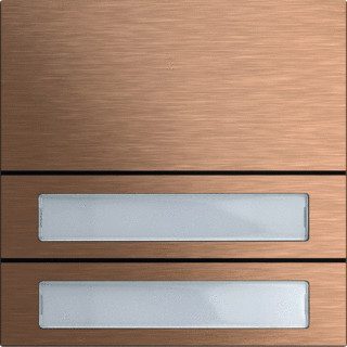 Gira BELKNOPMOD 2V S106 BRONS