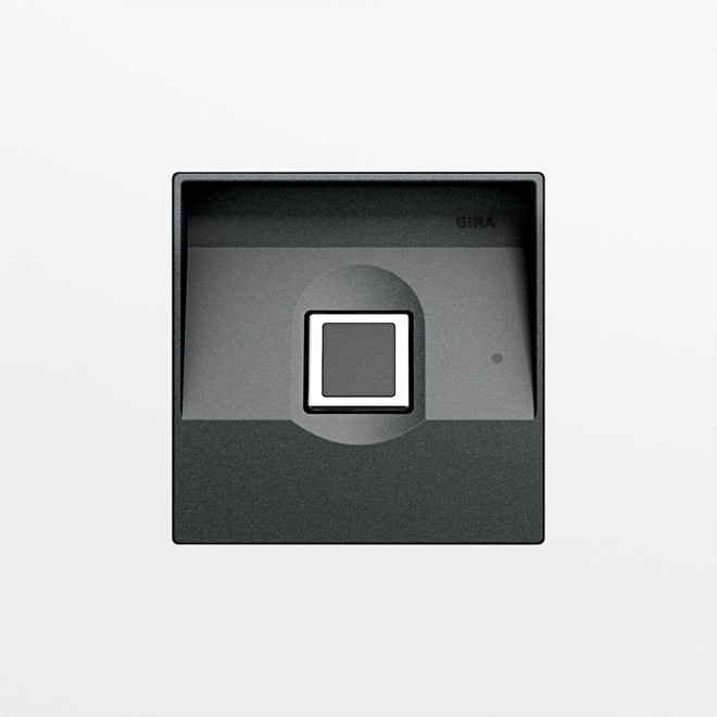 Gira System 106 Keyless in fingerprint-mod. system 106 verkeerswit(gel.)