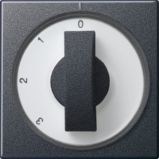 Gira System 55 Across programs Afd. draaiknop 3-standen 0/1/2/3 system 55 antraciet