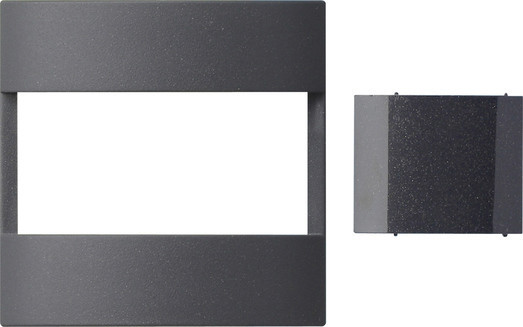 Gira System 55 Across programs Afd. + strook beweg.M.-op.ST. 1,10 M STD system 55 antraciet