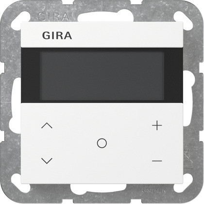 Gira System 55 Across programs Binnenklimaatsens.Hvac komfort KNX system 55 Z.wit