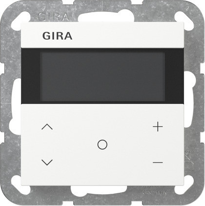 Gira System 55 Across programs Binnenklimaatsens.Hvac komfort KNX system 55 Z.wit M