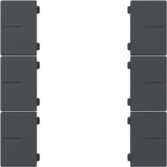 Gira System 55 Across programs Wippenset 3-V tastsens.4.55 plus antraciet