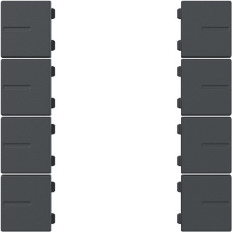 Gira System 55 Across programs Wippenset 4-V tastsens.4.55 plus antraciet