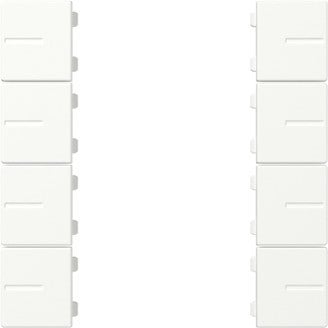 Gira System 55 Across programs Wippenset 4-V tastsens.4.55 plus Z.wit M