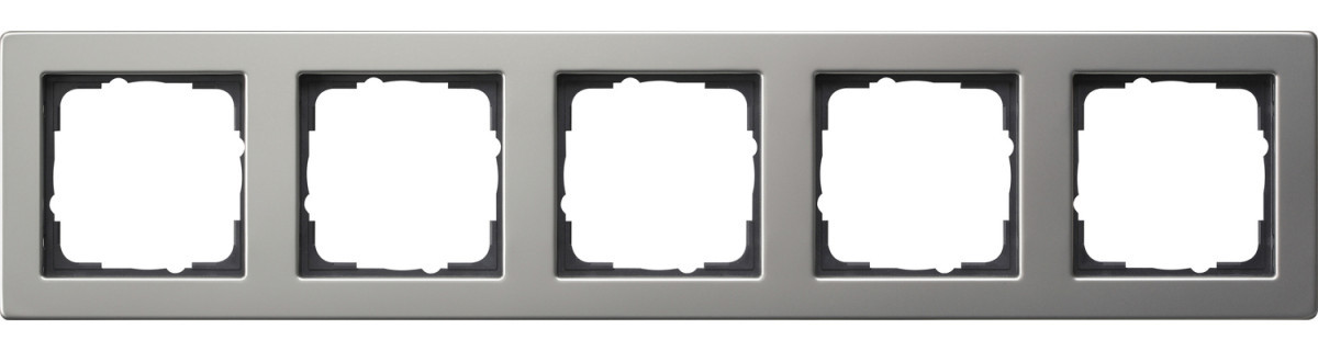 Gira System 55 Gira E2 Afd.R. 5-V e2 edelstaal
