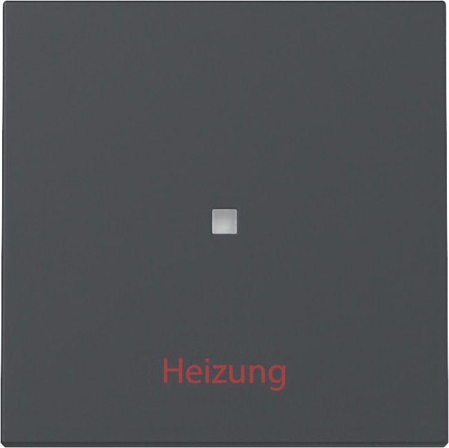 Gira System 55 Across programs Wip CTRL.V. + opdr.verwarming aan/uit system 55 antraciet