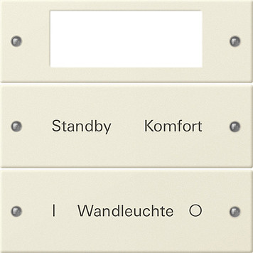 Gira System 55 Across programs Wippenset 2-V plus beschr. system 55 CR.wit(gel.)