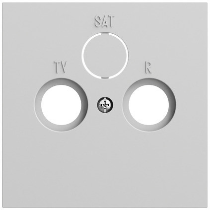 Gira System 70 Across programs Afd. coax.antenne-CD system 70 gris m(gel.)