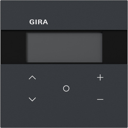 Gira System 70 Across programs Binnenklimaatsens.Hvac komfort KNX system 70 antracit(gel.)