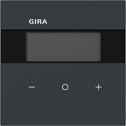Gira System 70 Across programs Binnenklimaatsens. standard KNX system 70 antracit(gel.)