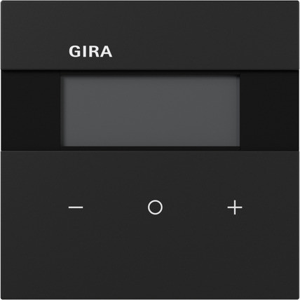 Gira System 70 Across programs Binnenklimaatsens. standard KNX system 70 zwart m(gel.)
