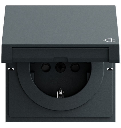 Gira System 70 Across programs WCD/Ra KD + SP system 70 antracit(gel.)