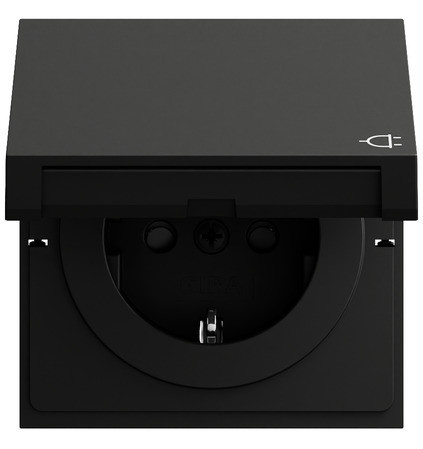 Gira System 70 Across programs WCD/Ra KD + SP system 70 zwart m(gel.)