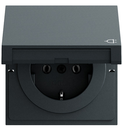 Gira System 70 Across programs WCD/Ra KD system 70 antracit(gel.)