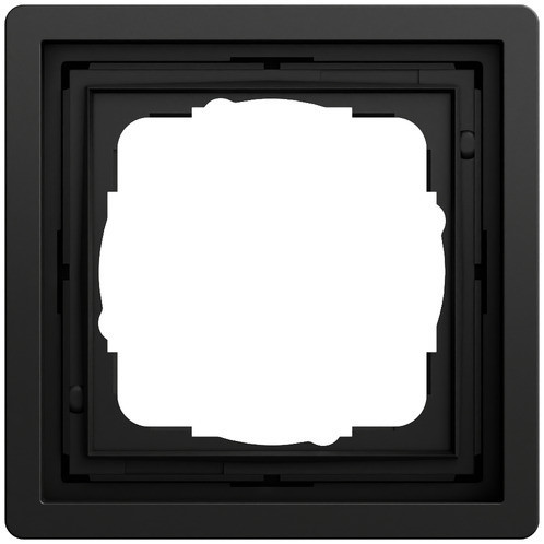 Gira System 70 Gira F100 Afd.R. 1-V F100 zwart m(gel.)