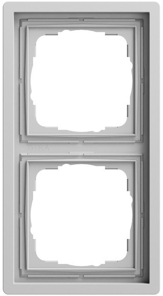 Gira System 70 Gira F100 Afd.R. 2-V F100 gris m(gel.)