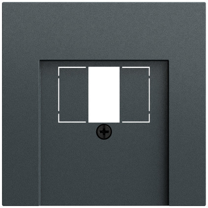 Gira System 70 Gira F100 Afd. usb-voeding PD system 70 antracit(gel.)