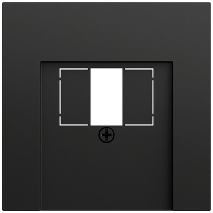 Gira System 70 Gira F100 Afd. usb-voeding PD system 70 zwart m(gel.)